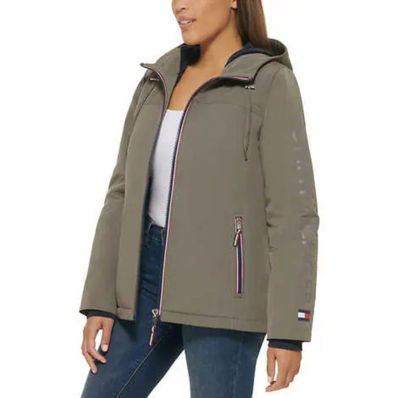 Tommy Hilfiger Jackets & Blazers - Tommy Hilfiger Ladies' Lined gray‎ Jacket